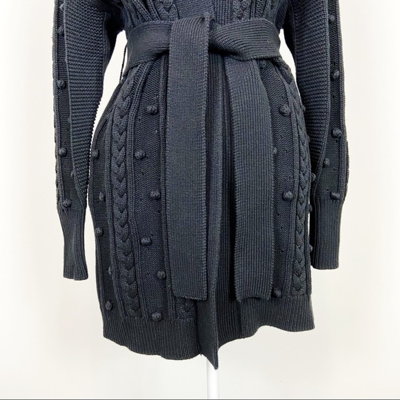 NICHOLAS Cozy Grandpa Cardigan Black - Picture 4 of 10